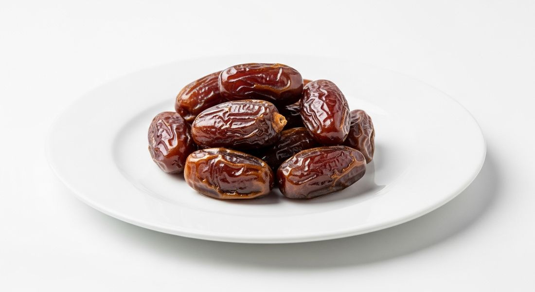 Warm dates in ghee