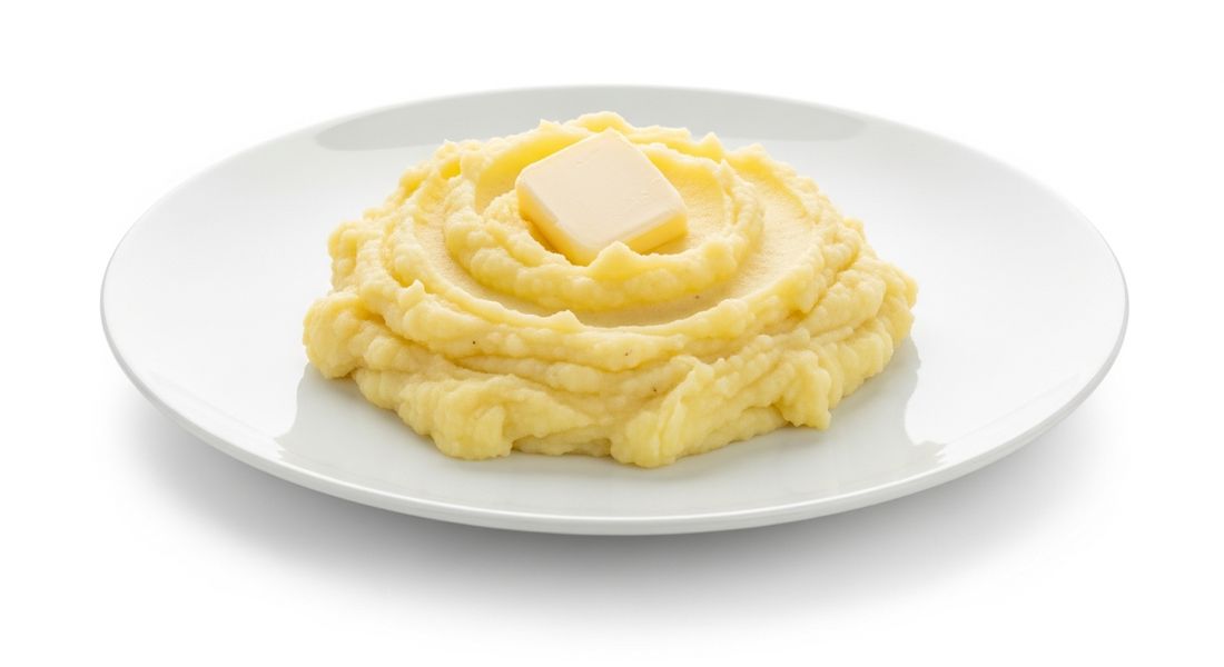 Potato and butter mash, a Tayyibat diet recipe