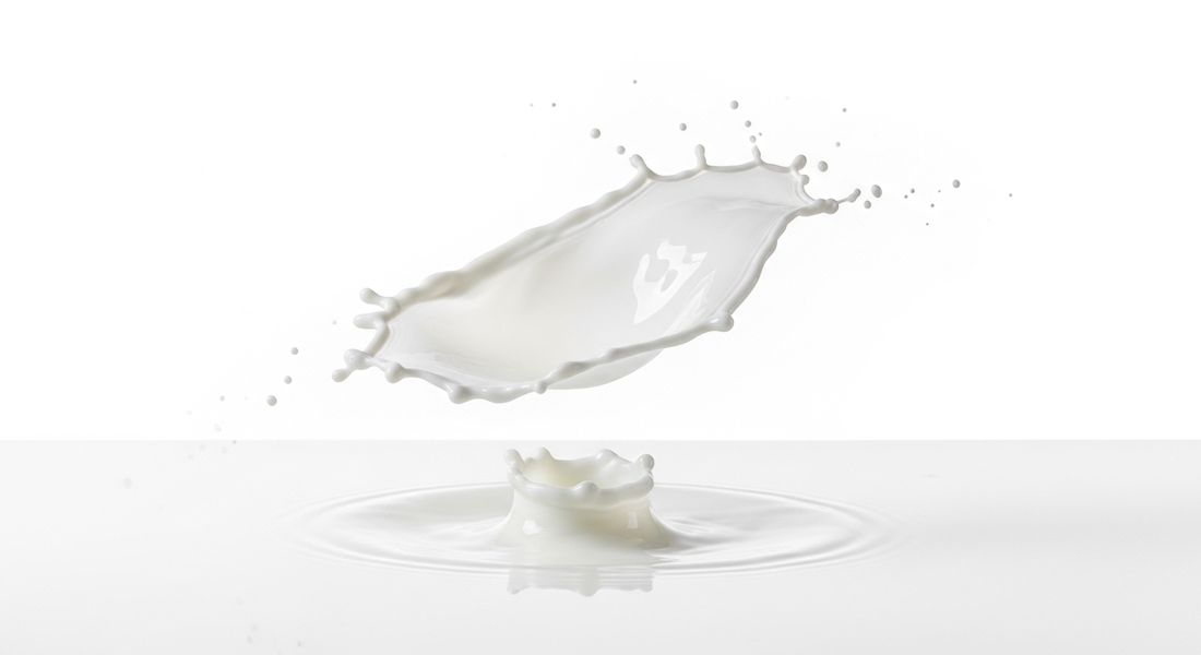 A splash of milk caught in the air, the first food the Tayyibat diet takes off the plate